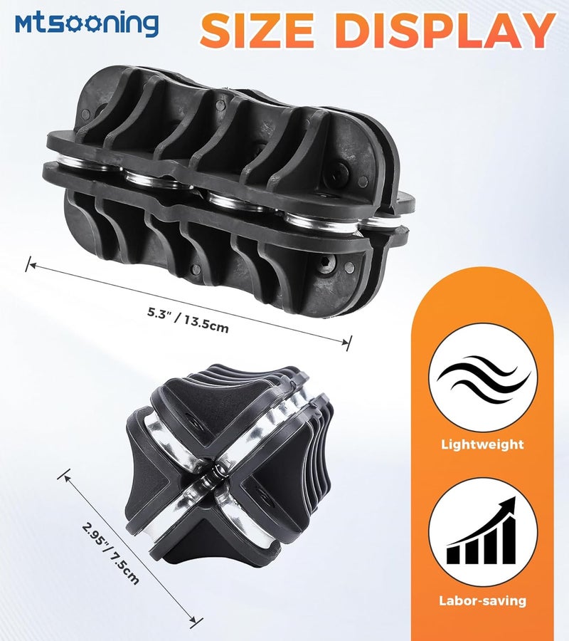 Mtsooning Handheld Tubing Straightener, 3/16 Inch Tube Straightening Tool, Brake Line Pipe Straightener for Copper, Aluminum, Steel, Steel Tubing Brake Line Fuel Line - Image 5